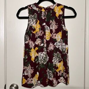 LOFT Floral Blouse XSP